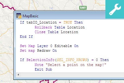 MapInfo MapBasic
