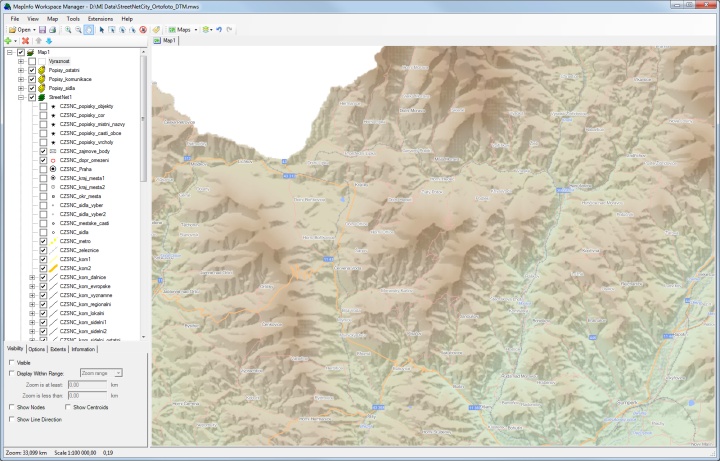 MapInfo MapXtreme pro .Net WorkspaceManager